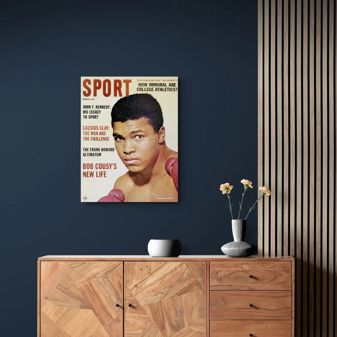 March 1964 SPORT Cover (Cassius Clay)