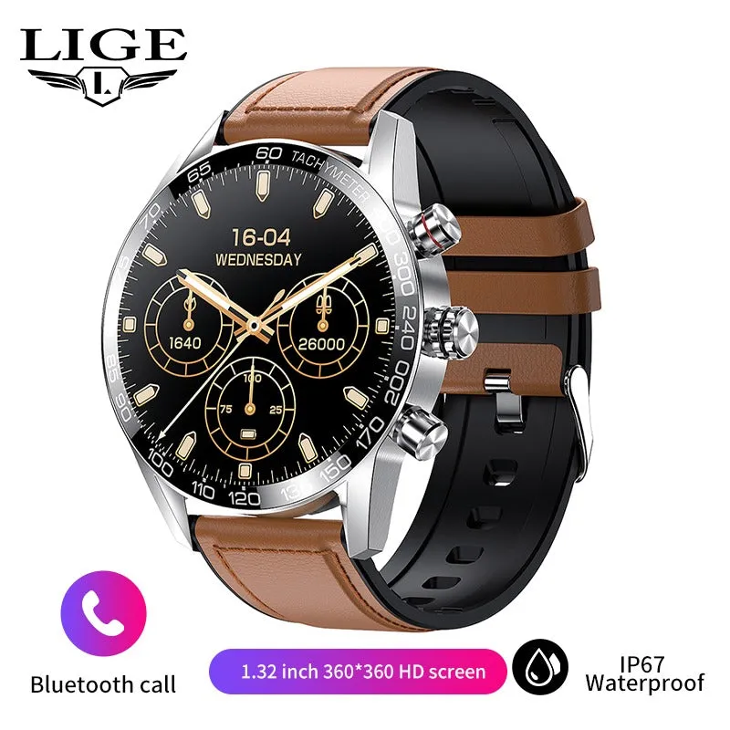 Men's AMOLED HD Screen Watch Smart Bluetooth Calling Sports Smartwatch | BW0408