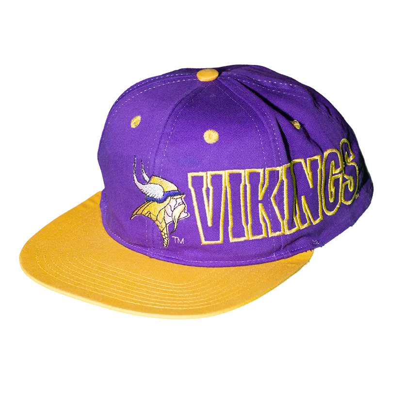 NFL Minnesota Vikings Embroidered Logo Cap (Onesize)