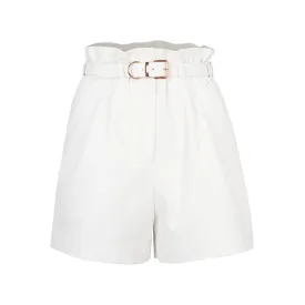 PAPERBAG SHORTS (WHITE)