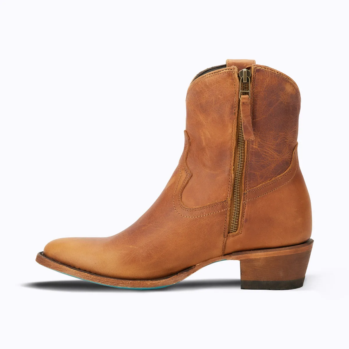 Plain Jane Bootie - Terracotta