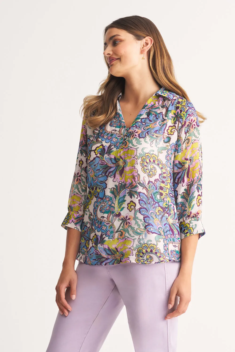 Printed Soft Blouse