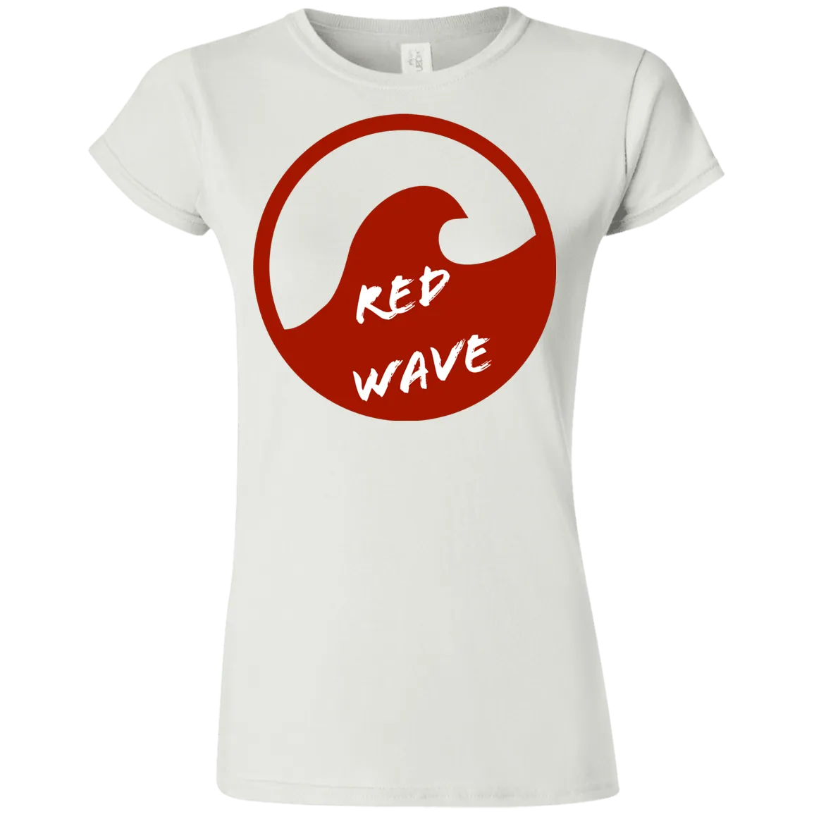 Red Wave Trump Ladies' T-Shirt