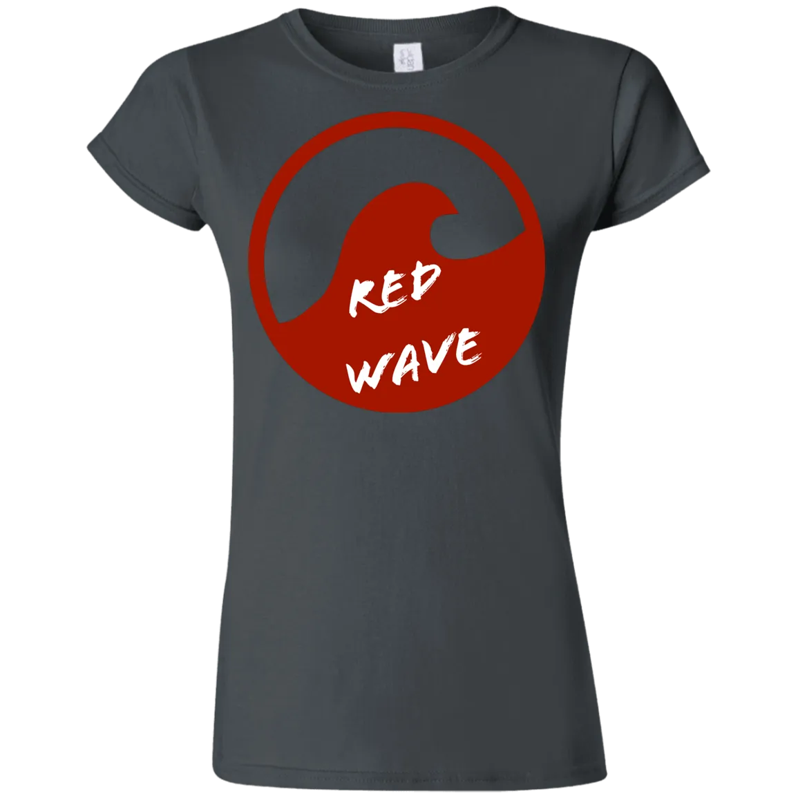 Red Wave Trump Ladies' T-Shirt