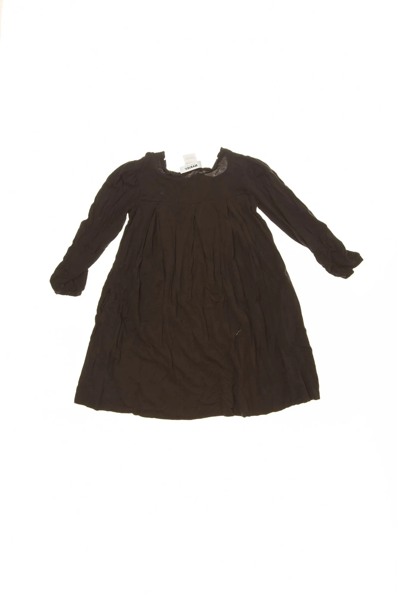 Rykiel Enfant - Black Long Sleeve Dress