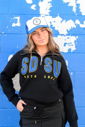 SDSU LUXURY QUARTER ZIP