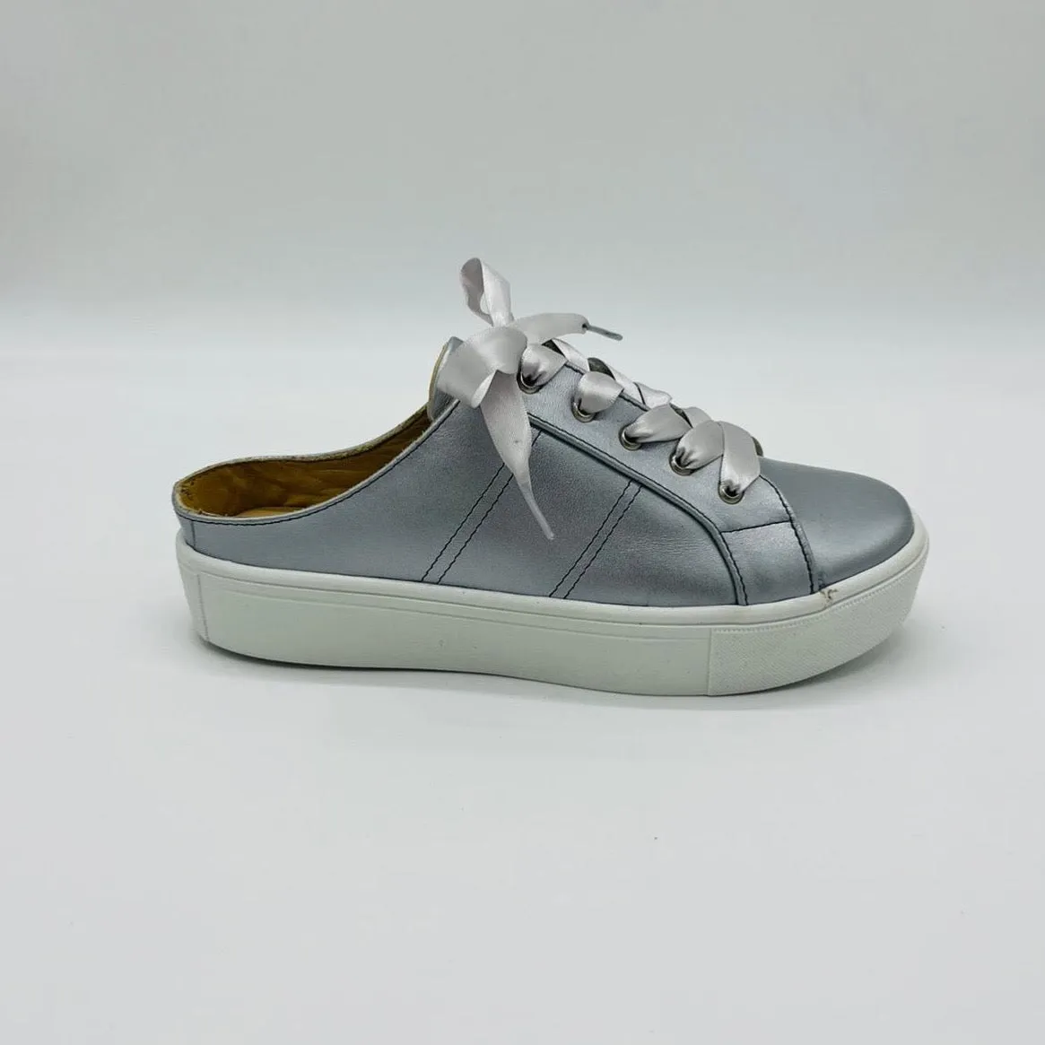 TESTALEONE MULE sneakers. Silver