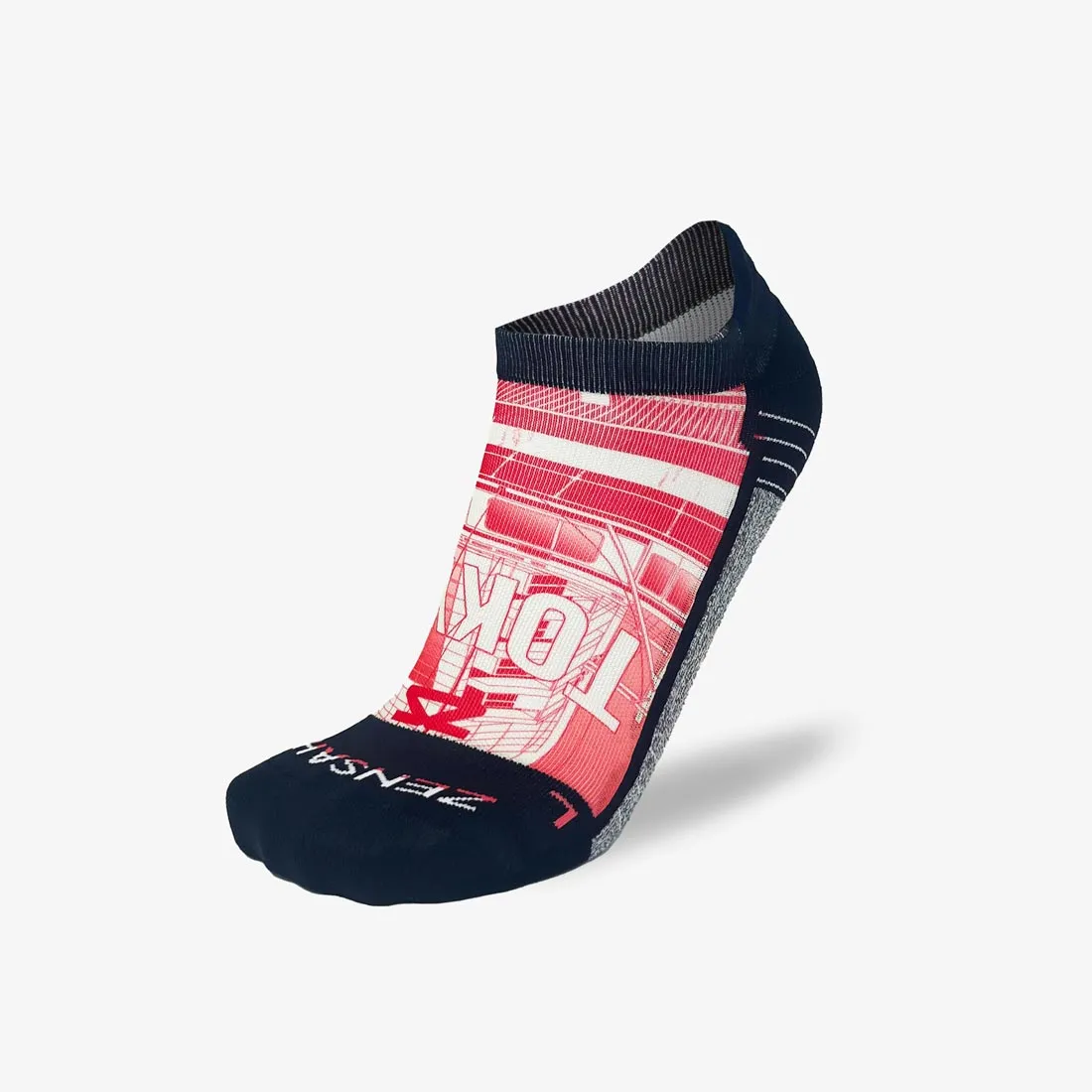 Tokyo Street Running Socks (No Show)