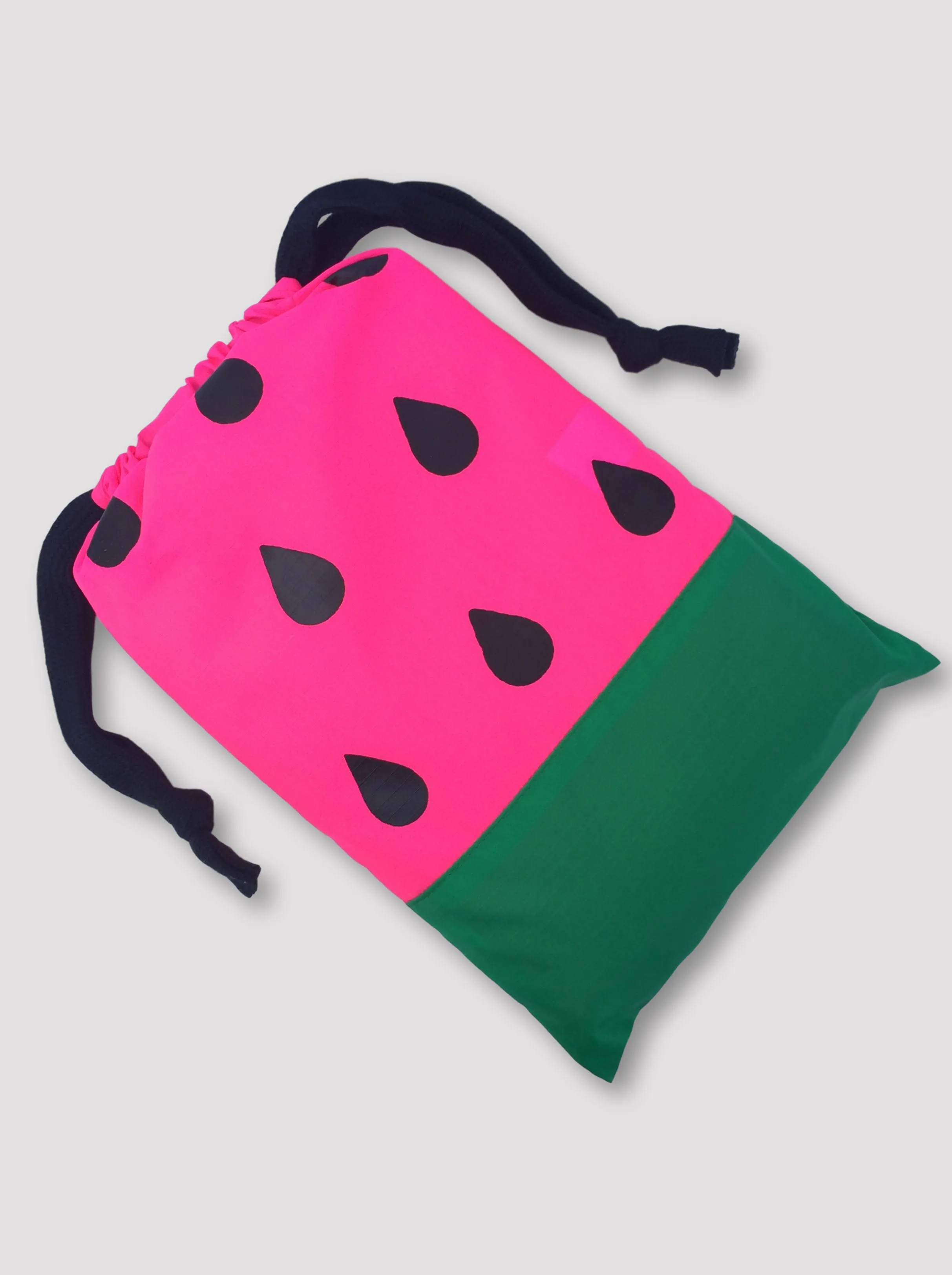 Watermelon Rain Poncho Pink