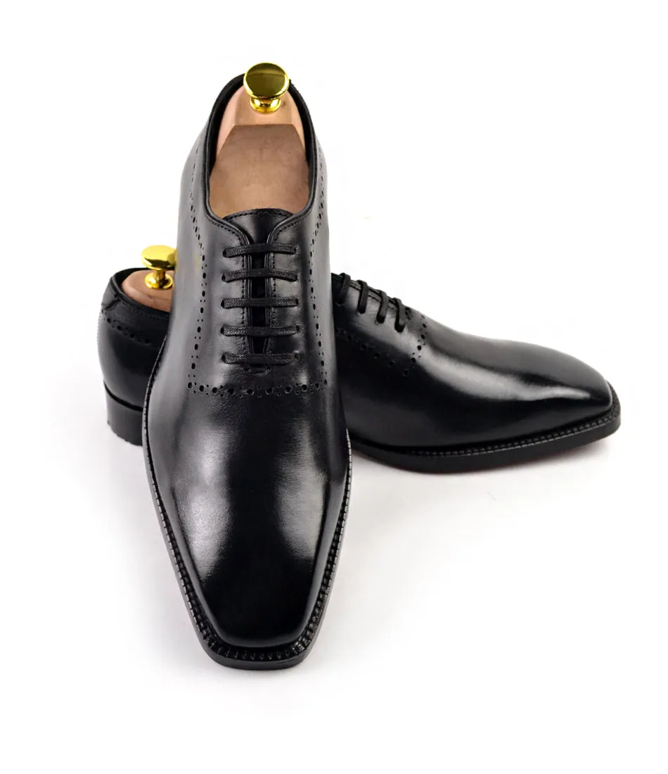 Wholecut Oxfords - Black