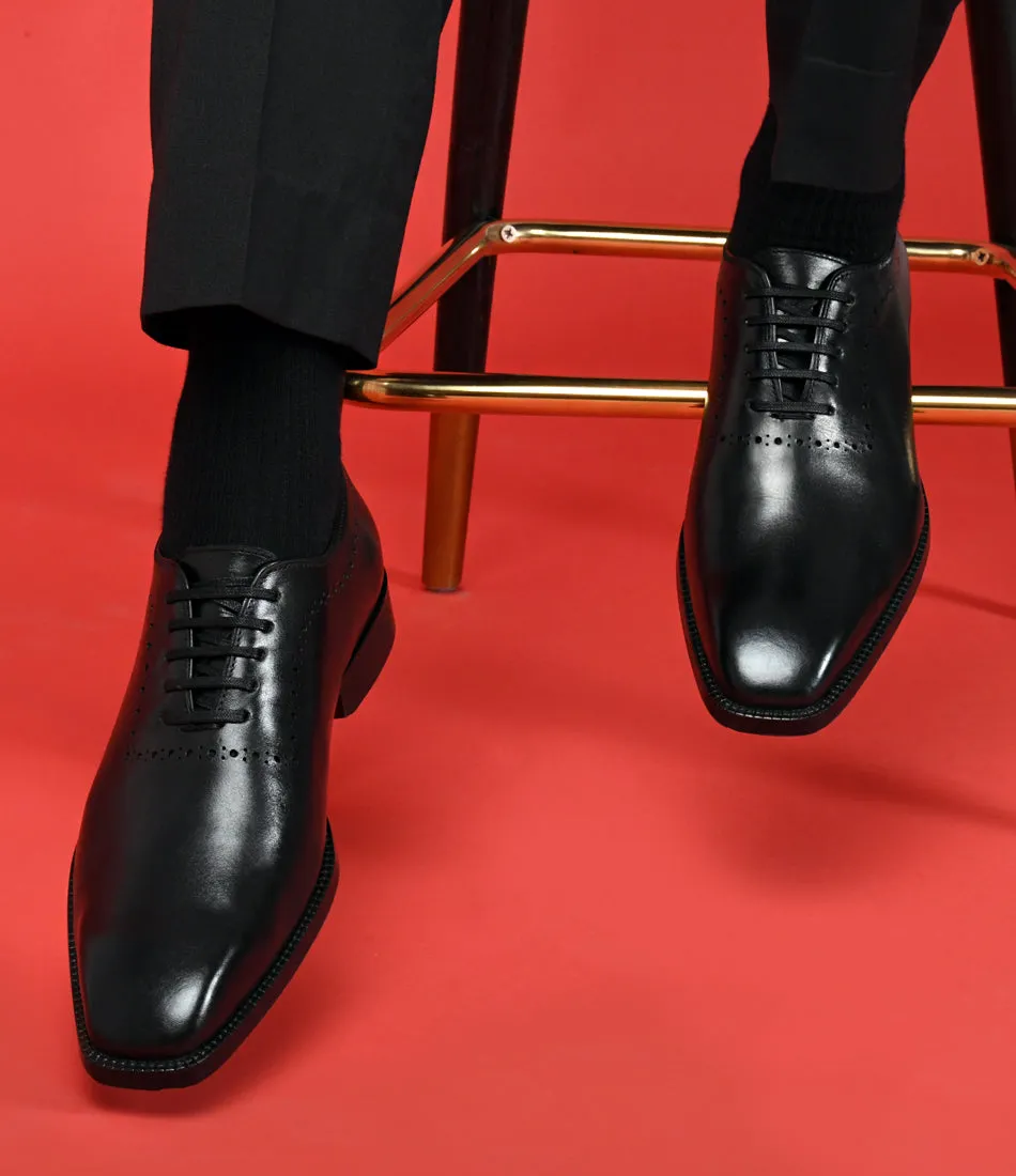 Wholecut Oxfords - Black