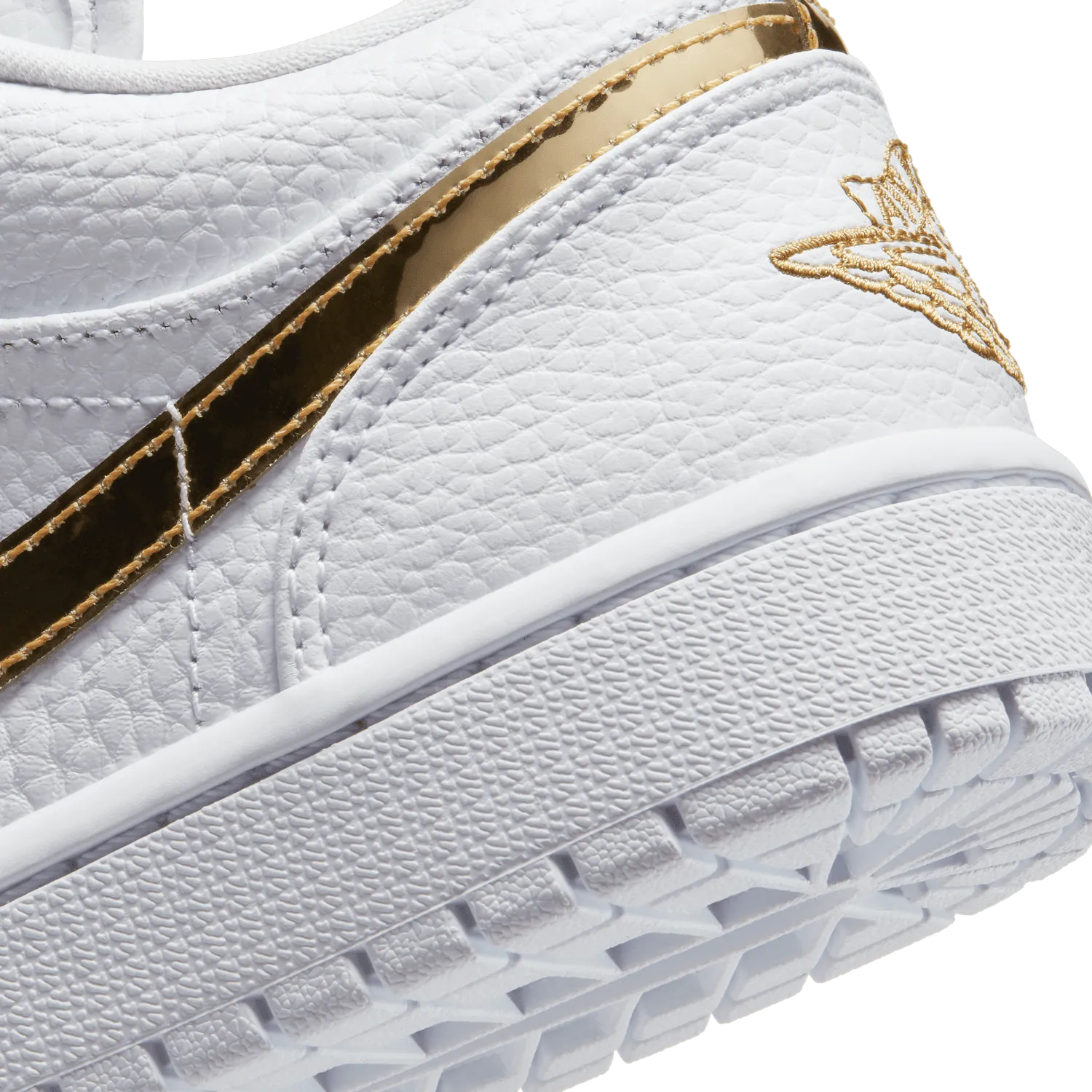 Women's Air Jordan 1 Low SE 'White & Gold'